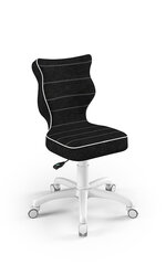 Эргономичный детский стульчик Entelo Good Chair Petit VS01 3, белый/черный цена и информация | Офисные кресла | 220.lv
