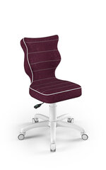 Ergonomisks bērnu krēsls Entelo Good Chair Petit VS07 3, balts/violets cena un informācija | Biroja krēsli | 220.lv