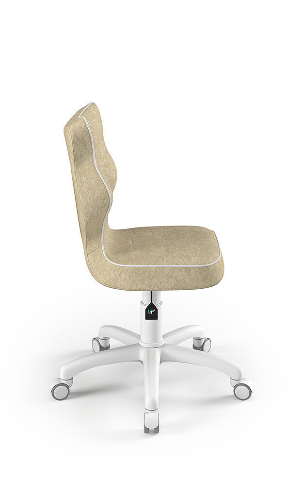 Ergonomisks bērnu krēsls Entelo Good Chair Petit VS26 3, baltas/smilškrāsas cena un informācija | Biroja krēsli | 220.lv