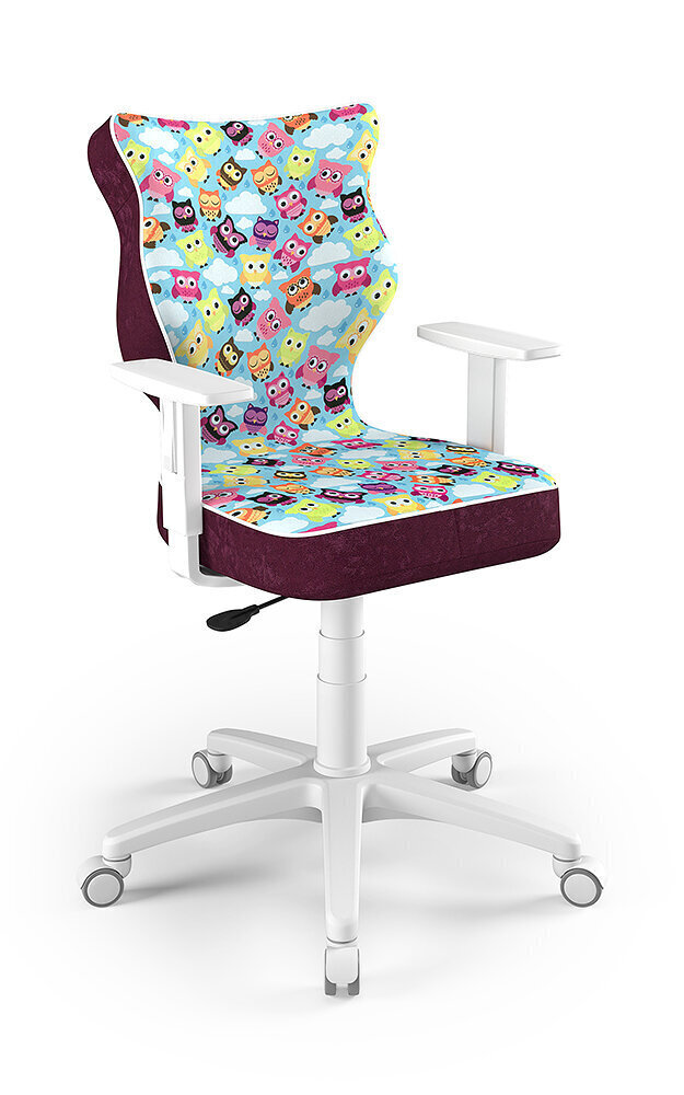 Ergonomisks bērnu krēsls Entelo Good Chair Duo ST32, violets/krāsains cena un informācija | Biroja krēsli | 220.lv