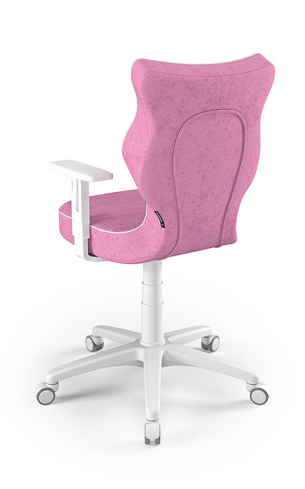 Biroja krēsls Entelo Good Chair Duo VS08 5, balts/rozā cena un informācija | Biroja krēsli | 220.lv