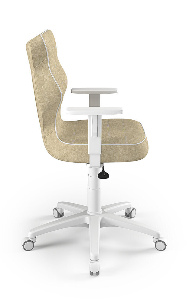 Biroja krēsls Entelo Good Chair Duo VS26 5, baltas/smilškrāsas cena un informācija | Biroja krēsli | 220.lv