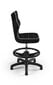 Ergonomisks bērnu krēsls Entelo ar kāju balstu Good Chair Petit VS01 4, melns/balts cena un informācija | Biroja krēsli | 220.lv