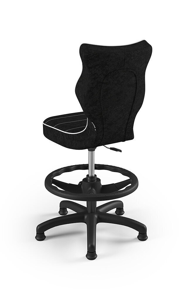 Ergonomisks bērnu krēsls Entelo ar kāju balstu Good Chair Petit VS01 4, melns/balts цена и информация | Biroja krēsli | 220.lv