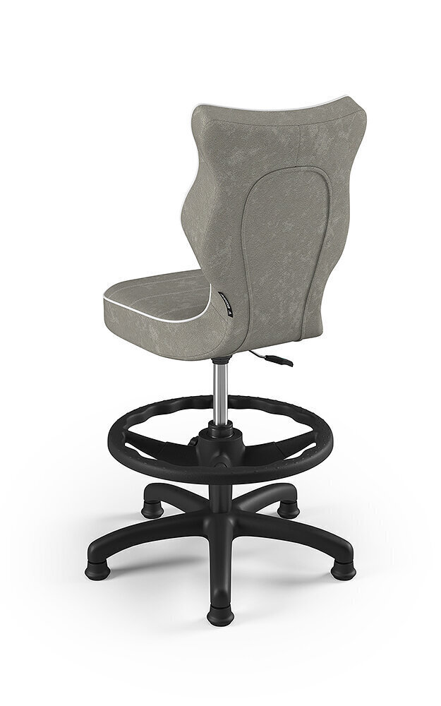 Ergonomisks bērnu krēsls Entelo ar kāju balstu Good Chair Petit VS03 4, pelēks/melns cena un informācija | Biroja krēsli | 220.lv