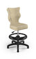 Ergonomisks bērnu krēsls Entelo ar kāju balstu Good Chair Petit VS26 4, smilškrāsas/melnas krāsas cena un informācija | Biroja krēsli | 220.lv