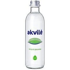 Mineral water Akvilė, carbonated, in glass, 0.33 l (15vnt.) цена и информация | Вода | 220.lv