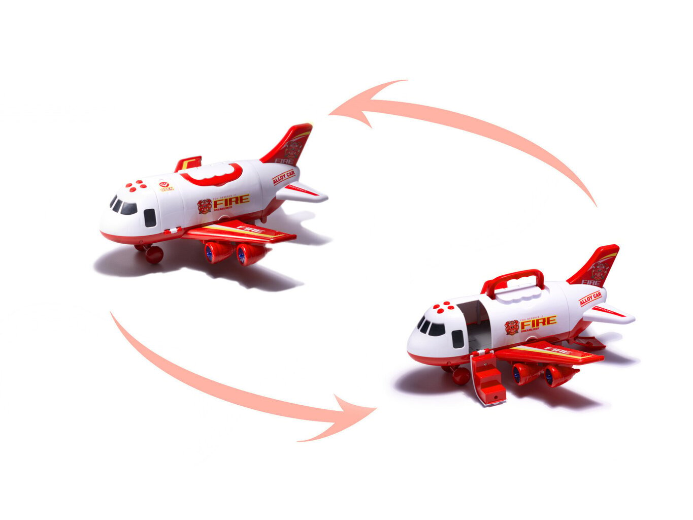 Rotaļu lidmašīna Six Six Zero Fire cena un informācija | Rotaļlietas zēniem | 220.lv