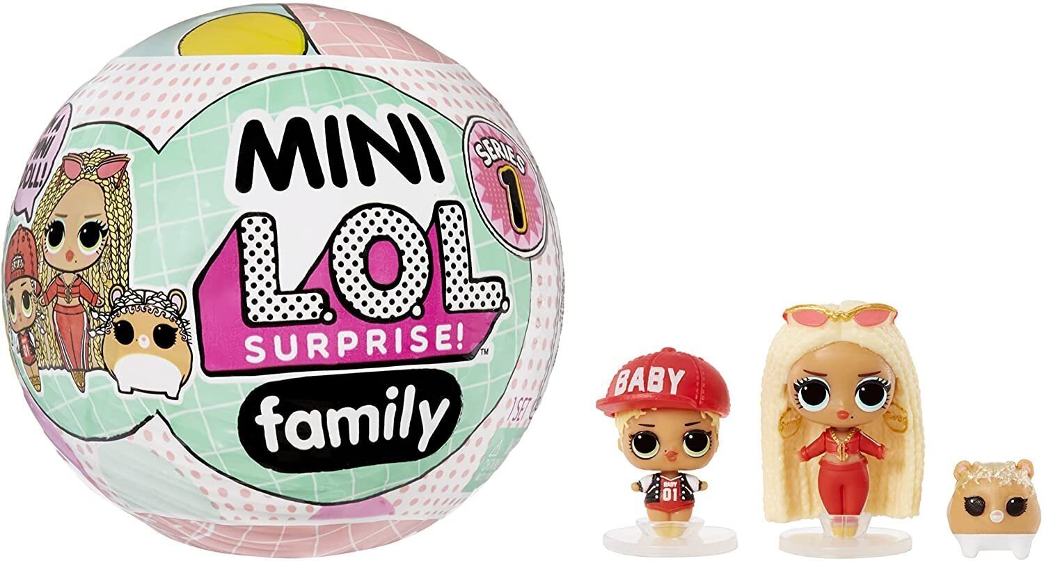 LOL Surprise Mini! Family Mini - Series 1 cena un informācija | Rotaļlietas meitenēm | 220.lv