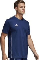 Vīriešu T-Krekli, Adidas Core18 Jsy, Blue цена и информация | Мужская спортивная одежда | 220.lv