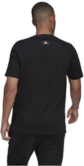 Adidas T-Krekli M Fi 3Bar Tee Black HD0893 HD0893/3XL цена и информация | Мужские футболки | 220.lv