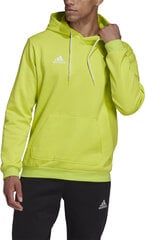 Adidas Džemperi Ent22 Hoody Yellow HC5083 HC5083/XL cena un informācija | Vīriešu jakas | 220.lv
