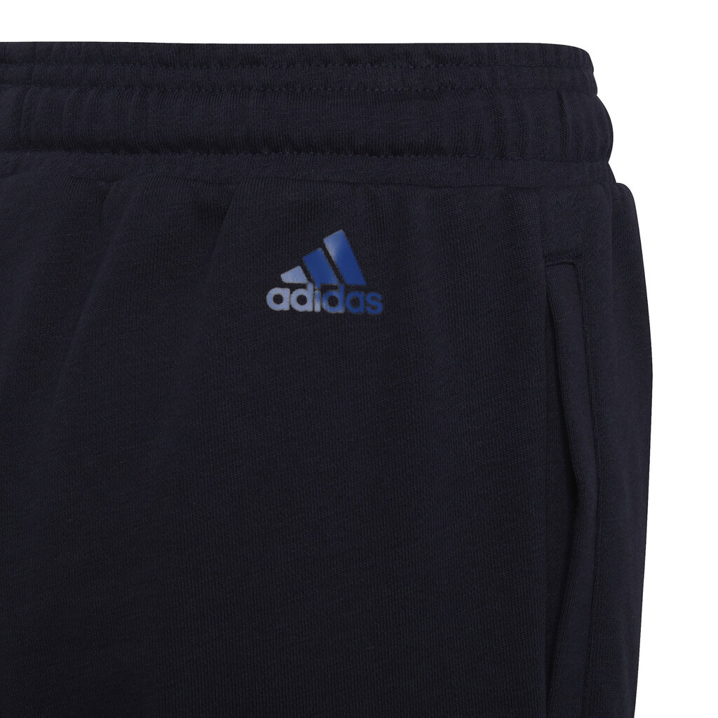 Adidas Bikses B Logo Pant Black HF1829 HF1829/140 cena un informācija | Bikses zēniem | 220.lv