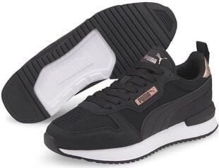 Puma Apavi R78 Metalic Jr Black 383931 01 383931 01/4.5 cena un informācija | Puma Apģērbs, apavi bērniem un zīdaiņiem | 220.lv