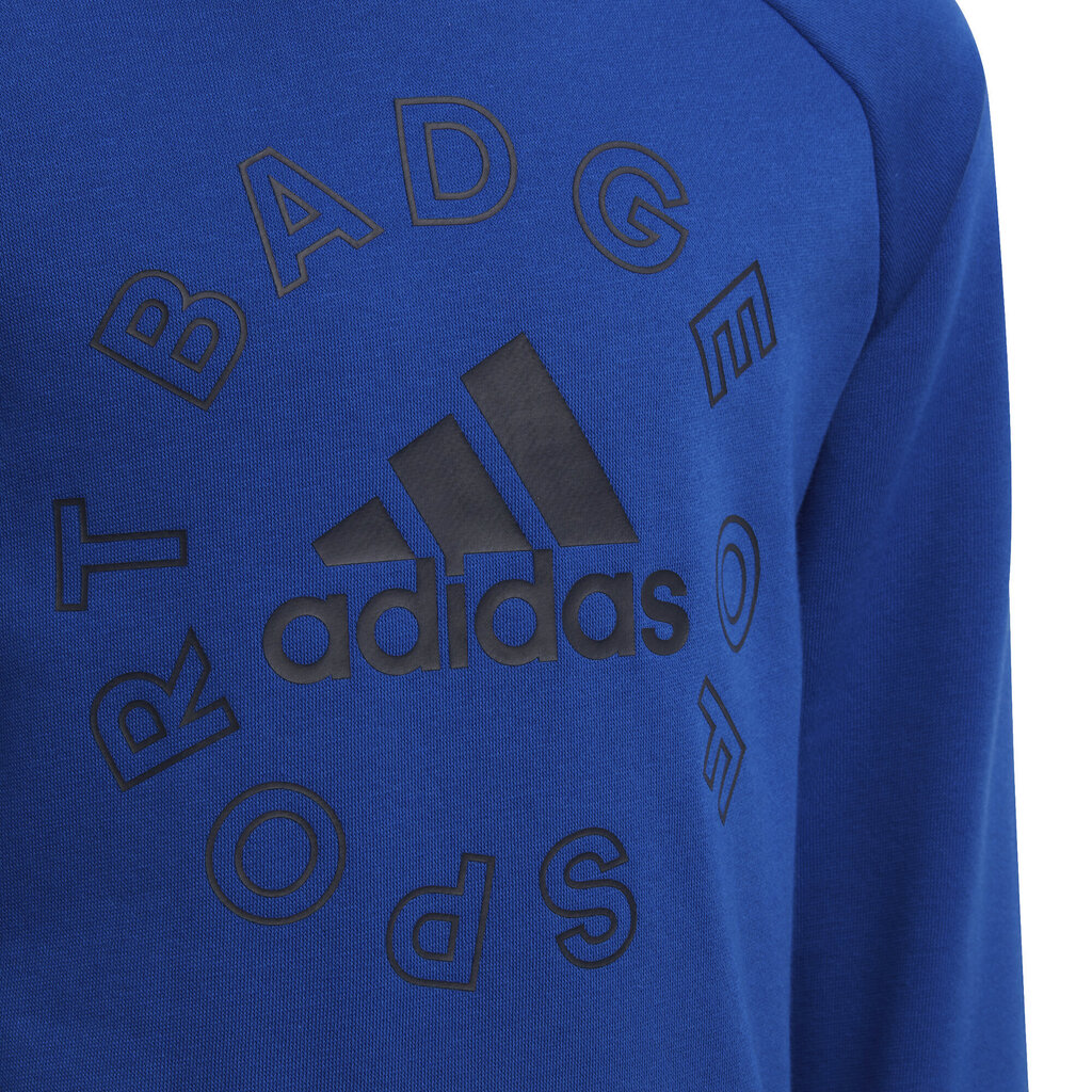 Adidas Sporta Tērpi Lk Logo Jog Set Blue Black HF1899 HF1899/116 цена и информация | Komplekti zēniem | 220.lv