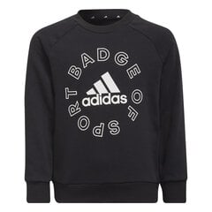 Adidas Sporta Tērpi Lk Logo Jog Set Black H65797 H65797/128 cena un informācija | Komplekti zēniem | 220.lv