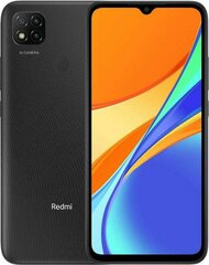 Xiaomi Redmi 9C, 128GB, Dual SIM, Midnight Gray cena un informācija | Mobilie telefoni | 220.lv