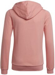 Adidas Džemperi G Lin Fz Hoodie Pink HE1968 HE1968/140 cena un informācija | Jakas, džemperi, žaketes, vestes meitenēm | 220.lv