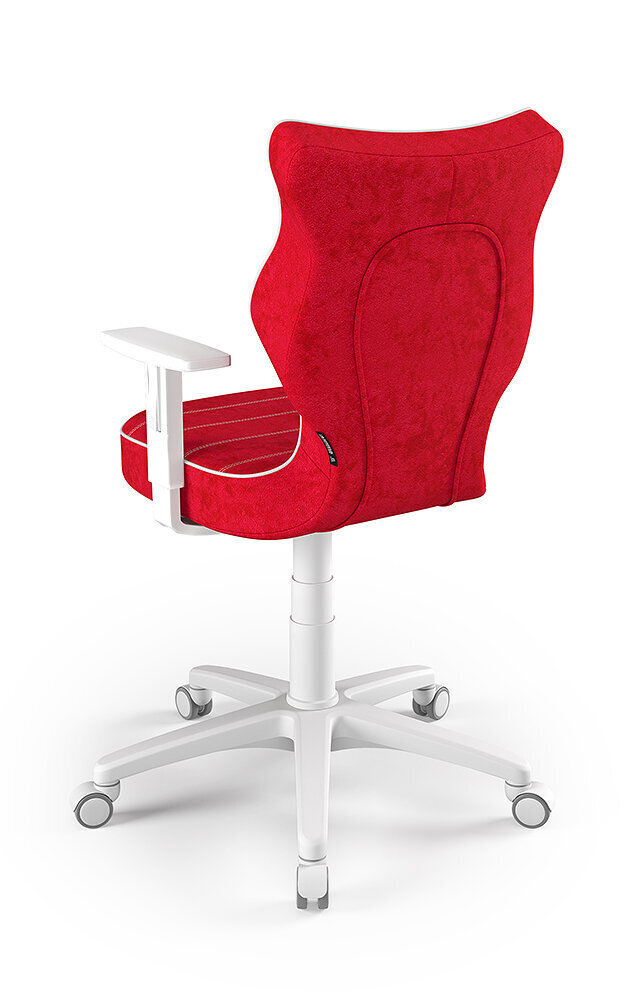 Biroja krēsls Entelo Good Chair Duo VS09 5, balts/sarkans cena un informācija | Biroja krēsli | 220.lv