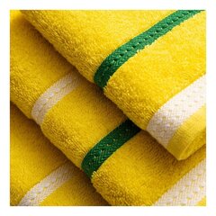 Набор полотенец Benetton, жёлтый (3шт) цена и информация | Полотенца | 220.lv