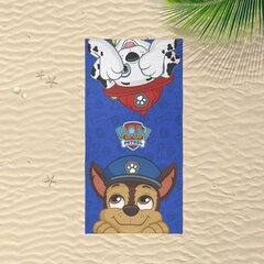Пляжное полотенце The Paw Patrol Синий (70 x 140 см) цена и информация | Полотенца | 220.lv