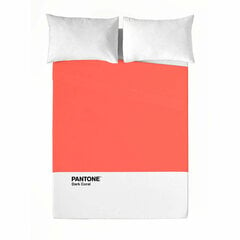 Segas pārvalks Pantone Dark Coral (Gulta 180) цена и информация | Простыни | 220.lv