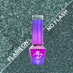 Гель лак для ногтей MollyLac - Flashing Lights Poison Ivy 5 ml Но. 612 цена и информация | Лаки для ногтей, укрепители | 220.lv