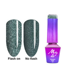 Gel lakas MollyLac - Flashing Lights Poison Ivy 5 ml Nē 612 cena un informācija | Nagu lakas, stiprinātāji | 220.lv