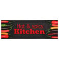 vidaXL virtuves paklājs Hot & Spicy, 60x300 cm