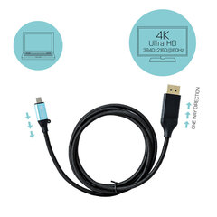 I-TEC USB - C Display Port cena un informācija | Kabeļi un vadi | 220.lv