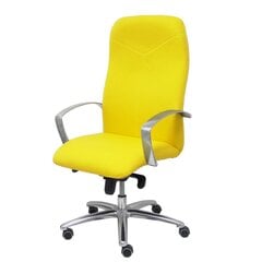 Biroja krēsls Caudete bali Piqueras y Crespo BALI100, dzeltens cena un informācija | Biroja krēsli | 220.lv