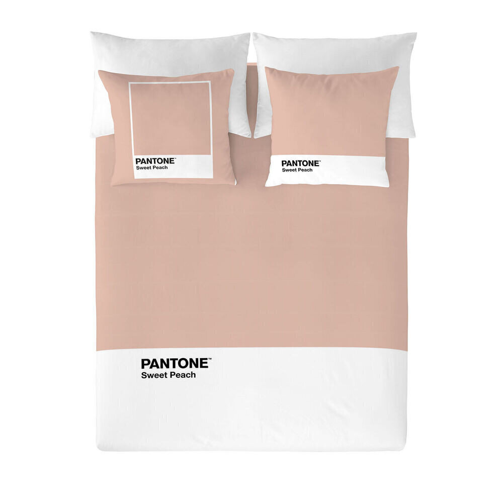 Ziemeļu pārvalks Pantone Sweet Peach (Gulta 150) cena un informācija | Gultas veļas komplekti | 220.lv