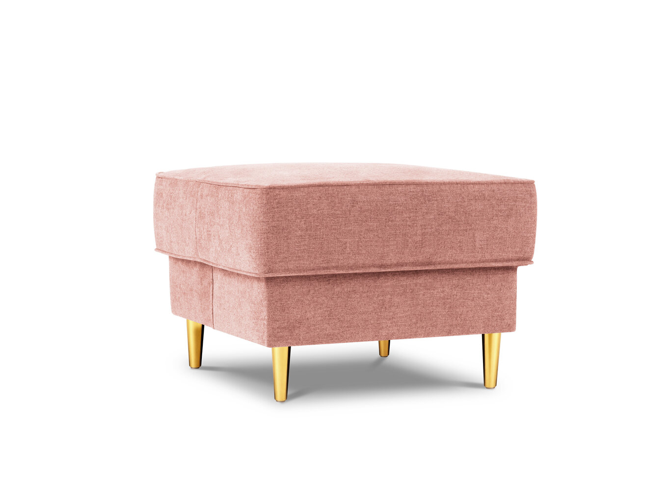Pufs Cosmopolitan Design Fano, rozā/zeltainas krāsas cena un informācija | Sēžammaisi, pufi | 220.lv