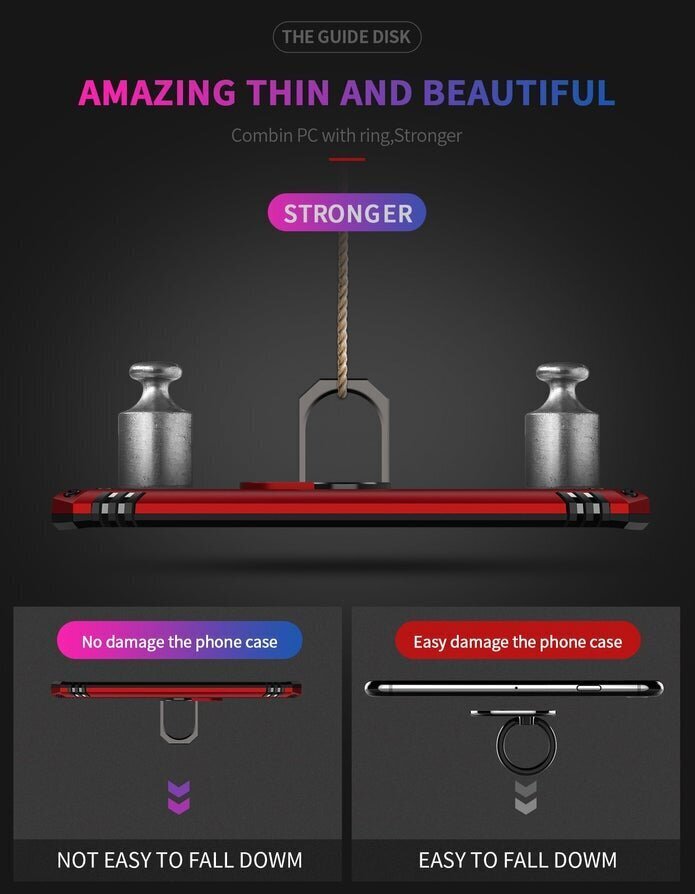 Triecienizturīgs telefona maciņš priekš Iphone XR, rozā cena un informācija | Telefonu vāciņi, maciņi | 220.lv