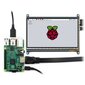 Waveshare kapacitatīvs skārienjutīgais ekrāns Raspberry Pi mikrodatoram - LCD IPS 7 цена и информация | Atvērtā koda elektronika | 220.lv