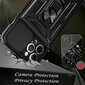 Triecienizturīgs telefona maciņš priekš Samsung Galaxy S21 PLUS, melns цена и информация | Telefonu vāciņi, maciņi | 220.lv