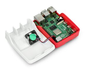 Вентилятор для официального корпуса Raspberry Pi 4B цена и информация | Электроника с открытым кодом | 220.lv