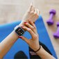 Aizsargmaciņš Spigen Thin Fit priekš Apple Watch 7, 41 mm, zils cena un informācija | Viedpulksteņu un viedo aproču aksesuāri | 220.lv