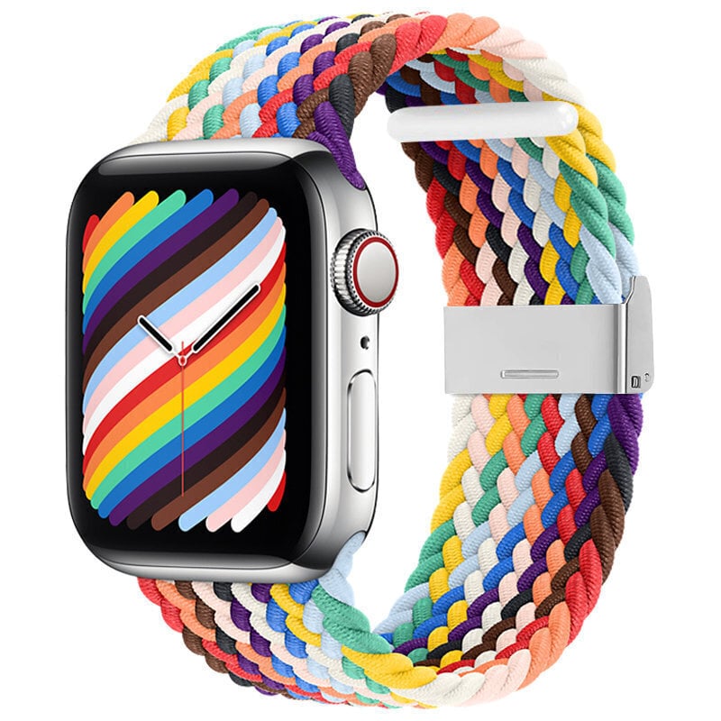 Pulksteņa aproce Apple Watch 7 / 6 / SE / 5 / 4 / 3 / 2 ,45 / 44 / 42 mm, dažādu krāsu cena un informācija | Viedpulksteņu un viedo aproču aksesuāri | 220.lv