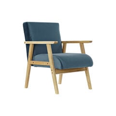 Krēsls DKD Home Decor, 62x65x76 cm, zils cena un informācija | Atpūtas krēsli | 220.lv