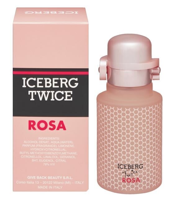 Parfimērijas ūdens Twice Rosa EDT sievietēm, 75 ml цена и информация | Sieviešu smaržas | 220.lv