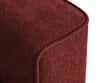 Dīvāns Cosmopolitan Design Fano, sarkans/zeltainas krāsas cena un informācija | Dīvāni | 220.lv