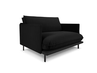 Dīvāns 1.5 Intereurs 86 Auguste, melns цена и информация | Диваны | 220.lv