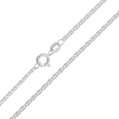 Цепочка из серебра 925 пробы с классическим дизайном, код ah8tig19l цена и информация | Украшения на шею | 220.lv