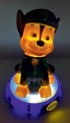 Naktslampiņa Paw Patrol Chase 3D, 25 cm cena un informācija | Galda lampas | 220.lv