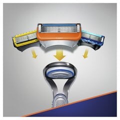 Дополнительные насадки для бритвы Gillette Fusion5, 16 шт. цена и информация | Косметика и средства для бритья | 220.lv