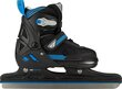 Regulējama izmēra skrituļslidas-slidas Nijdam Blue Blaze, melnas/zilas cena un informācija | Skrituļslidas | 220.lv