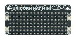 Unicorn Hat Mini, LED RGB matrica, piemērota Raspberry Pi, Pimoroni PIM498 cena un informācija | Atvērtā koda elektronika | 220.lv