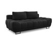 Dīvāns Windsor & Co Cirrus, melns cena un informācija | Dīvāni | 220.lv