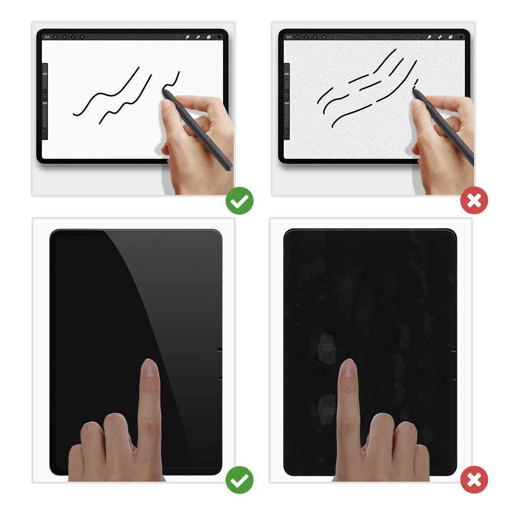 Dux Ducis Paperfeel Film matēts papīram līdzīgs ekrāna aizsargs Samsung Galaxy Tab S7 / Tab S8 11'' cena un informācija | Citi aksesuāri planšetēm un e-grāmatām | 220.lv